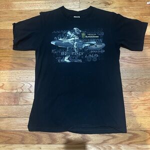 Monster Energy Supercross Black Short Sleeve T Shirt